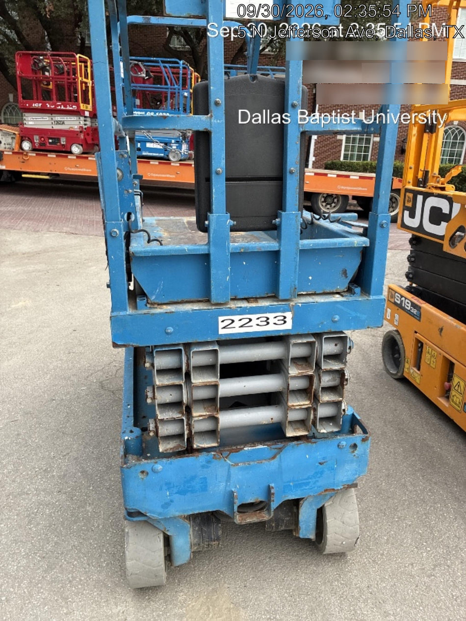 2016 Genie GS-1930 Genie GS1930 Scissor Lift