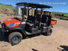 2021 Kubota RTV-X1140W-H Plastic Canopy, Windshield Acrylic Clear, LED Strobe Light, Wire Harness Kit, Back up Alarm