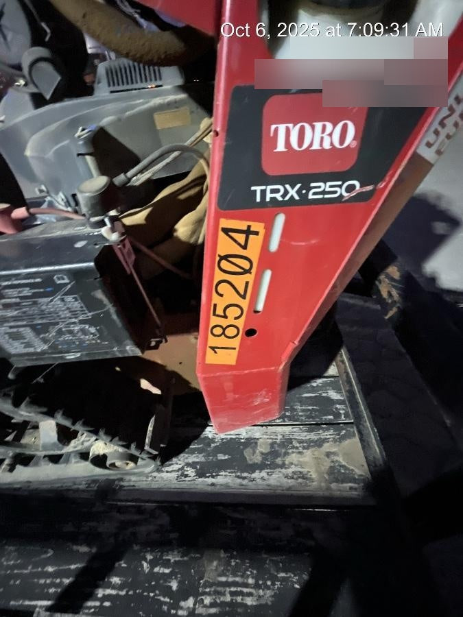 2021 TORO TRX-250