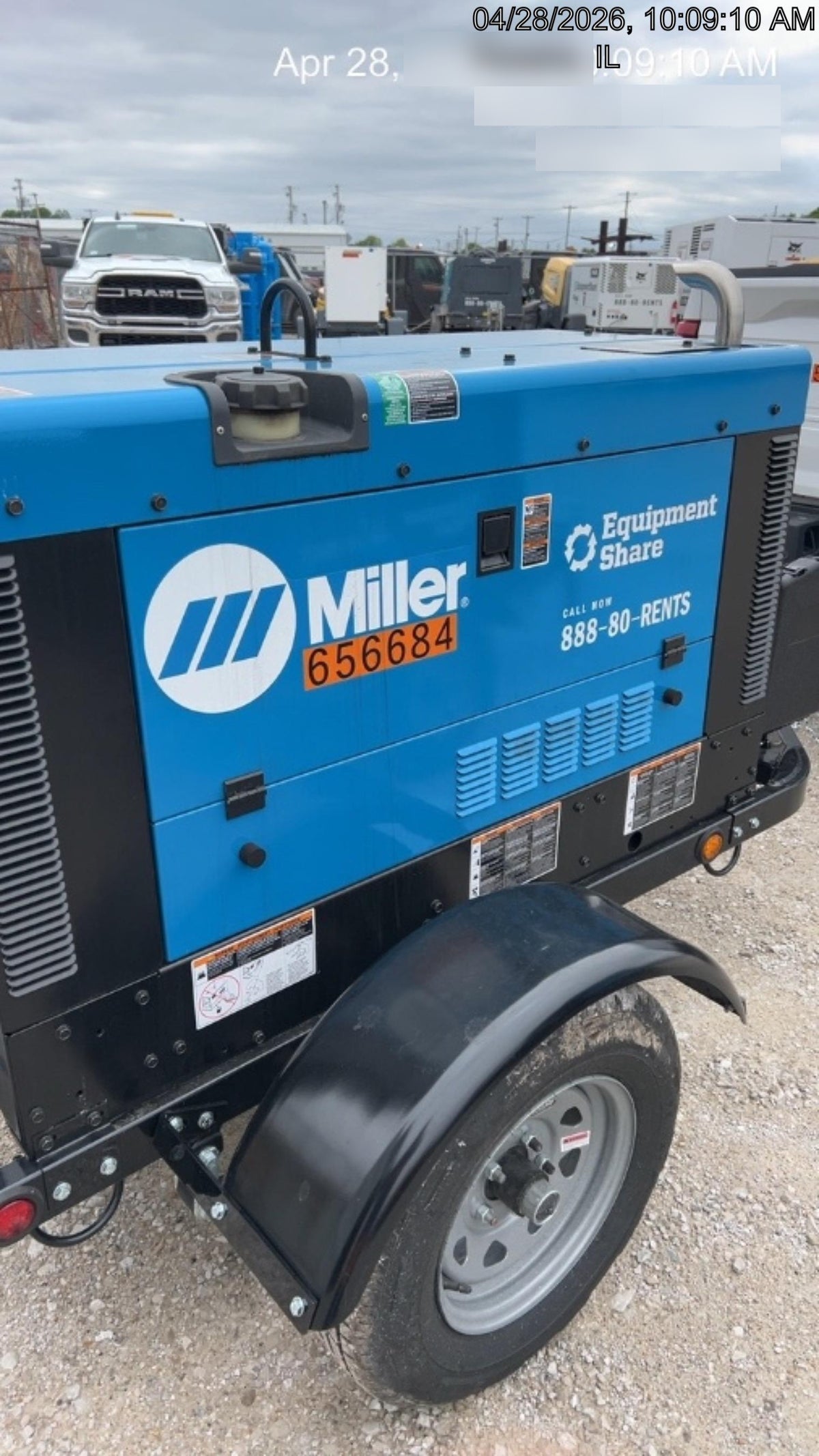2026 MILLER ELECTRIC BIG BLUE 400