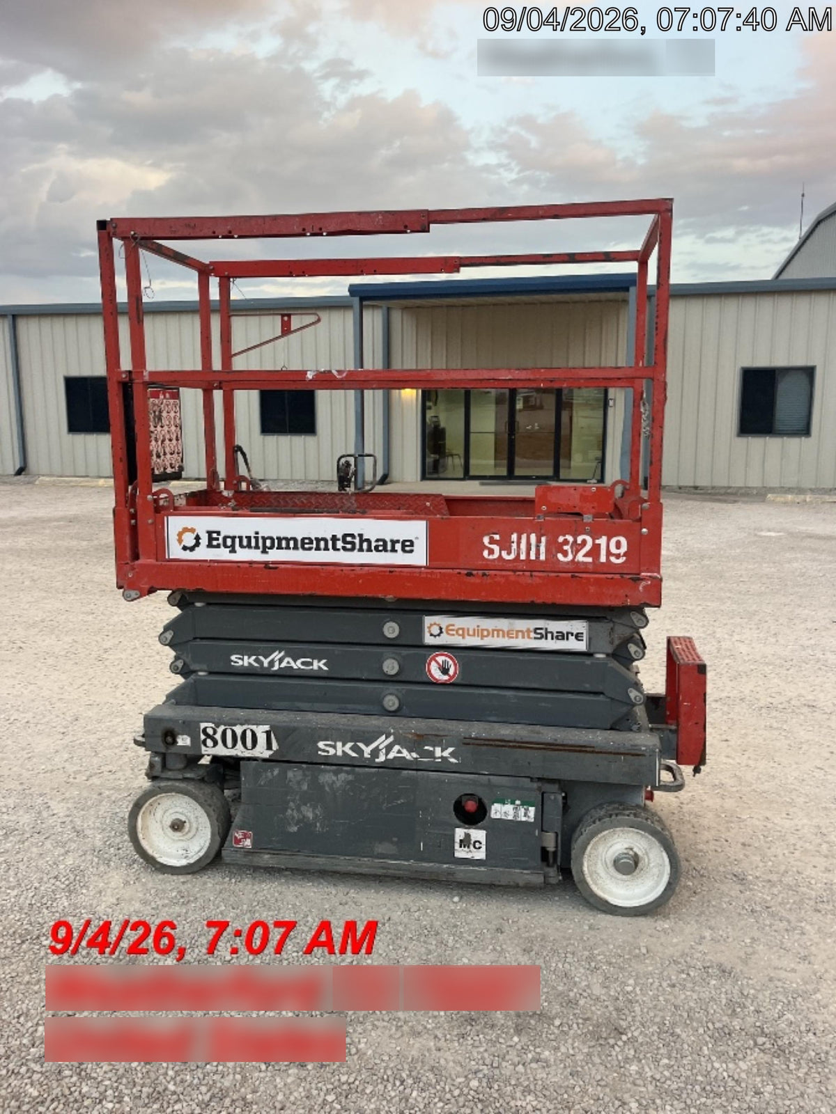 2018 SKYJACK SJIII-3219