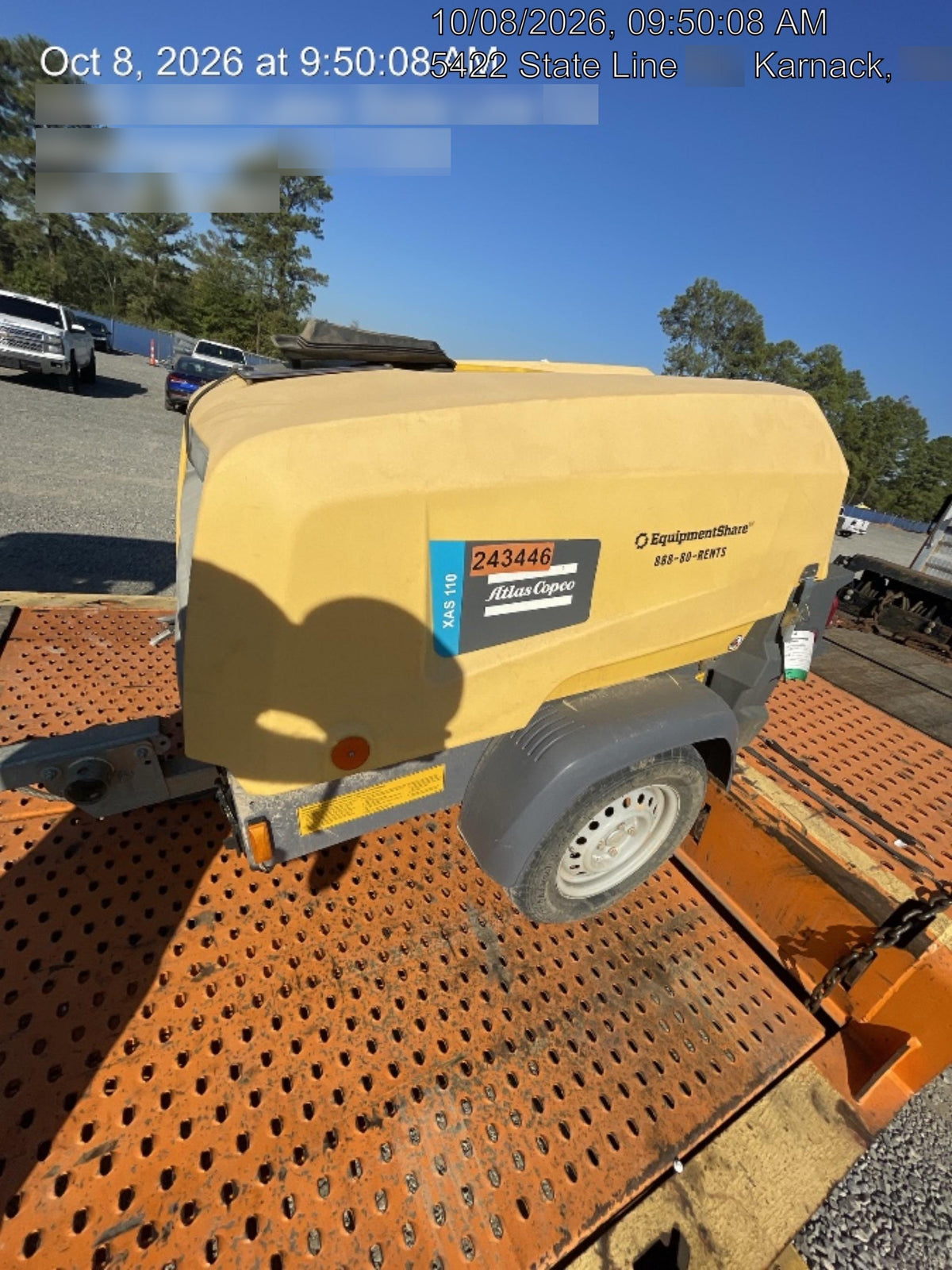 2022 ATLAS COPCO XAS 110