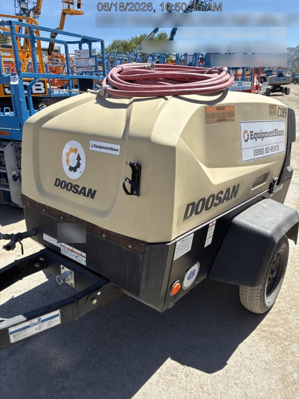2019 DOOSAN C185WDO-T4F