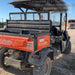 2021 Kubota RTV-X1140W-H Plastic Canopy, Windshield Acrylic Clear, LED Strobe Light, Wire Harness Kit, Back up Alarm