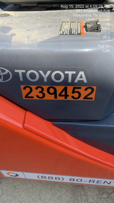 2022 TOYOTA 50-8FGU30 LP - Quad