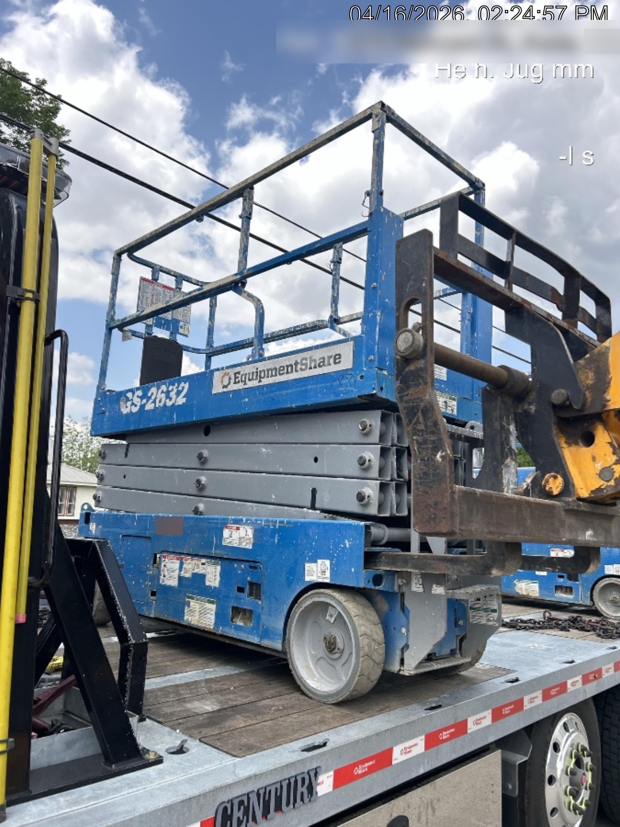 2019 Genie GS-1930 Fixed rails with chain Entry