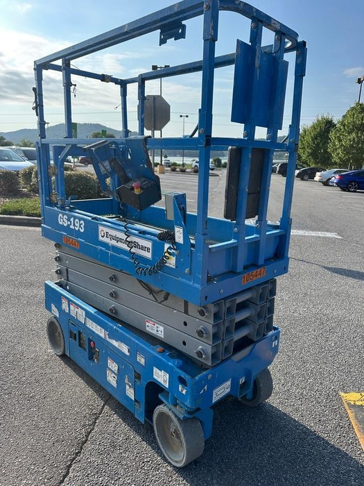 2020 Genie GS-1930 Solid Non Marking Tires, Beacon, Folding rails with half height swing gate