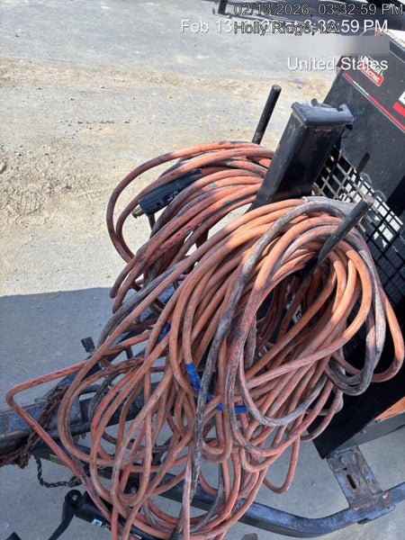 2022 Lincoln Electric LE400 Kubota V1505, Trlr, Cable Rack, Light Kit, ES Decals, T3