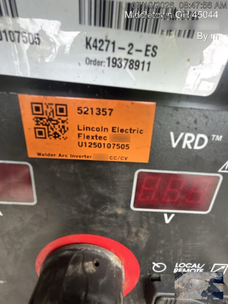 2025 LINCOLN ELECTRIC FLEXTEC 350X