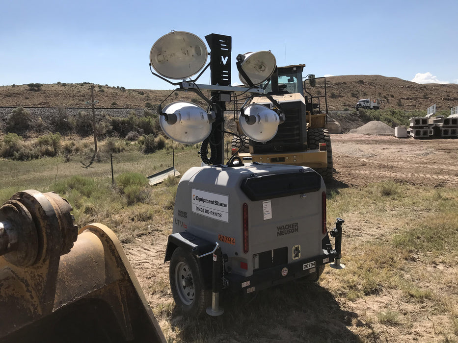 2018 Wacker Neuson LTV6L-MH Wacker Neuson LTV6L Mobile Light Tower w/Fuel Level Sensor Installed