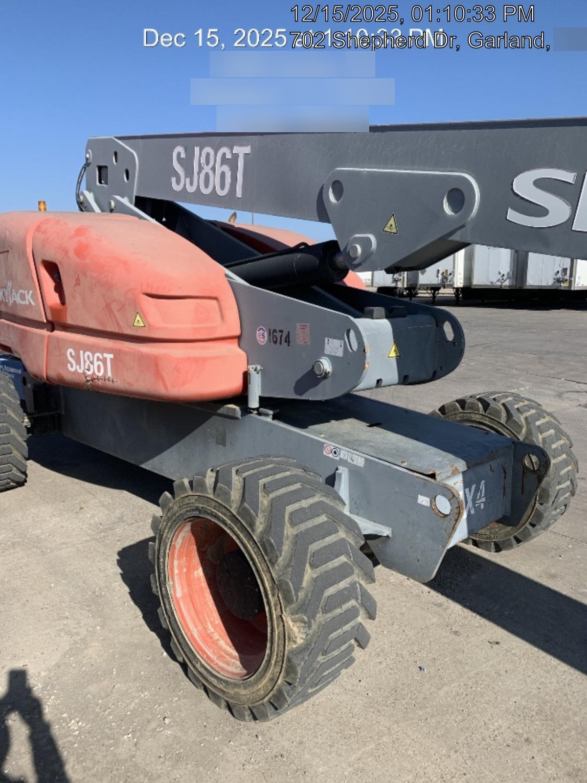 2016 SKYJACK SJ86T