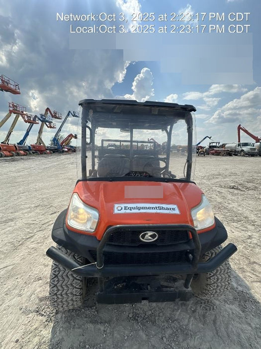 2020 Kubota RTV-X1140WL-A 4WD, LED Strobe, Windshield Acrylic Clear, Plastic Canopy, Wire Harness Kit, Backup Alarm, Bed Liner
