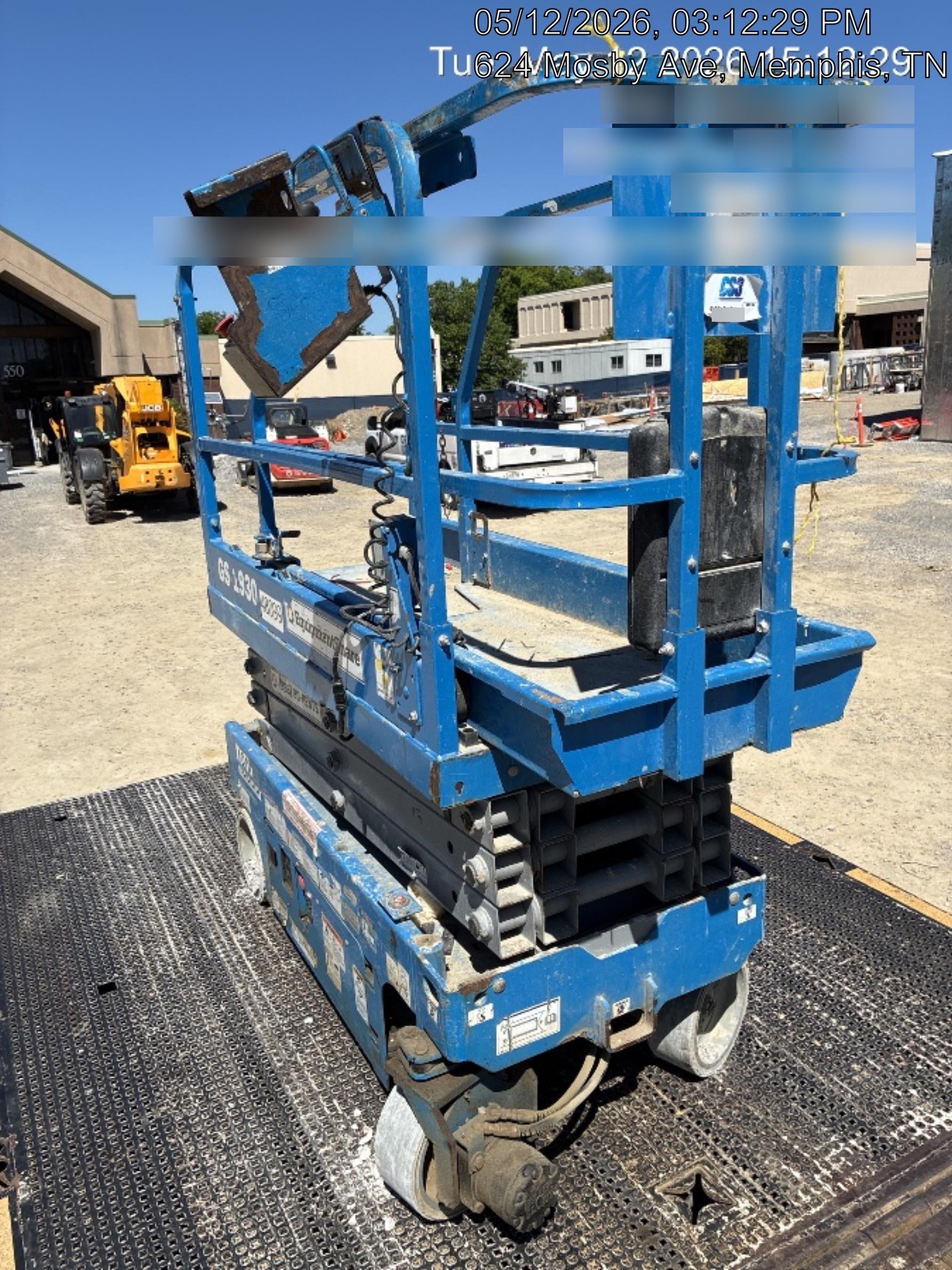2019 Genie GS-1930 Fixed Rails with Chain Entry