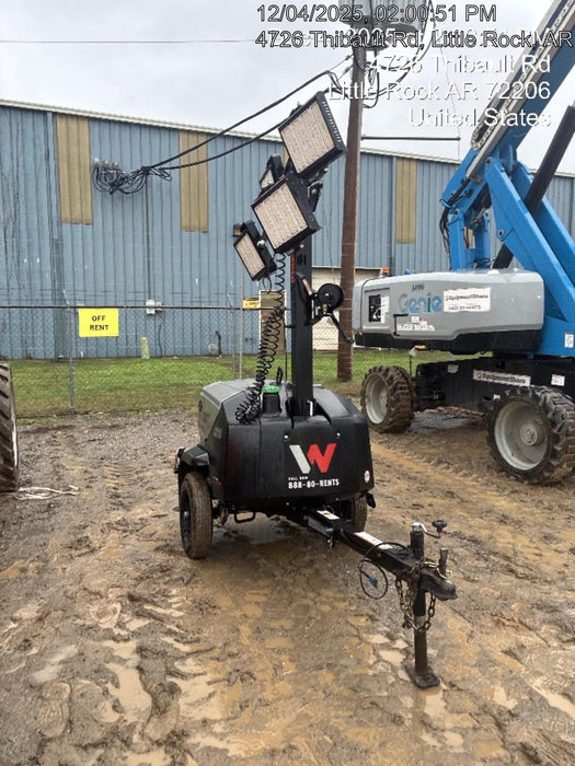 2024 Wacker Neuson LTT4 Diesel, Kohler KDW702, Deep Sea Controller, Auto Start, LED 320W, Bypass Outlet, T3