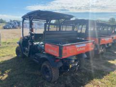 2021 Kubota RTV-X1140W-H Plastic Canopy, Windshield Acrylic Clear, LED Strobe Light, Wire Harness Kit, Back up Alarm