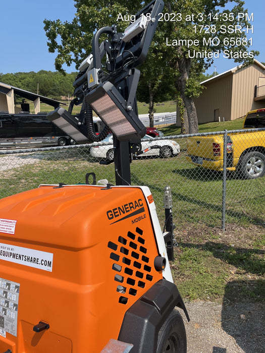 2023 Generac MLT2 Diesel, Flex Switch 120V Input, Powerzone Controller, (4) 320W LED Lights, 4kW Generator, 39.9 Gal Fuel Tank, 2" Ball, T3