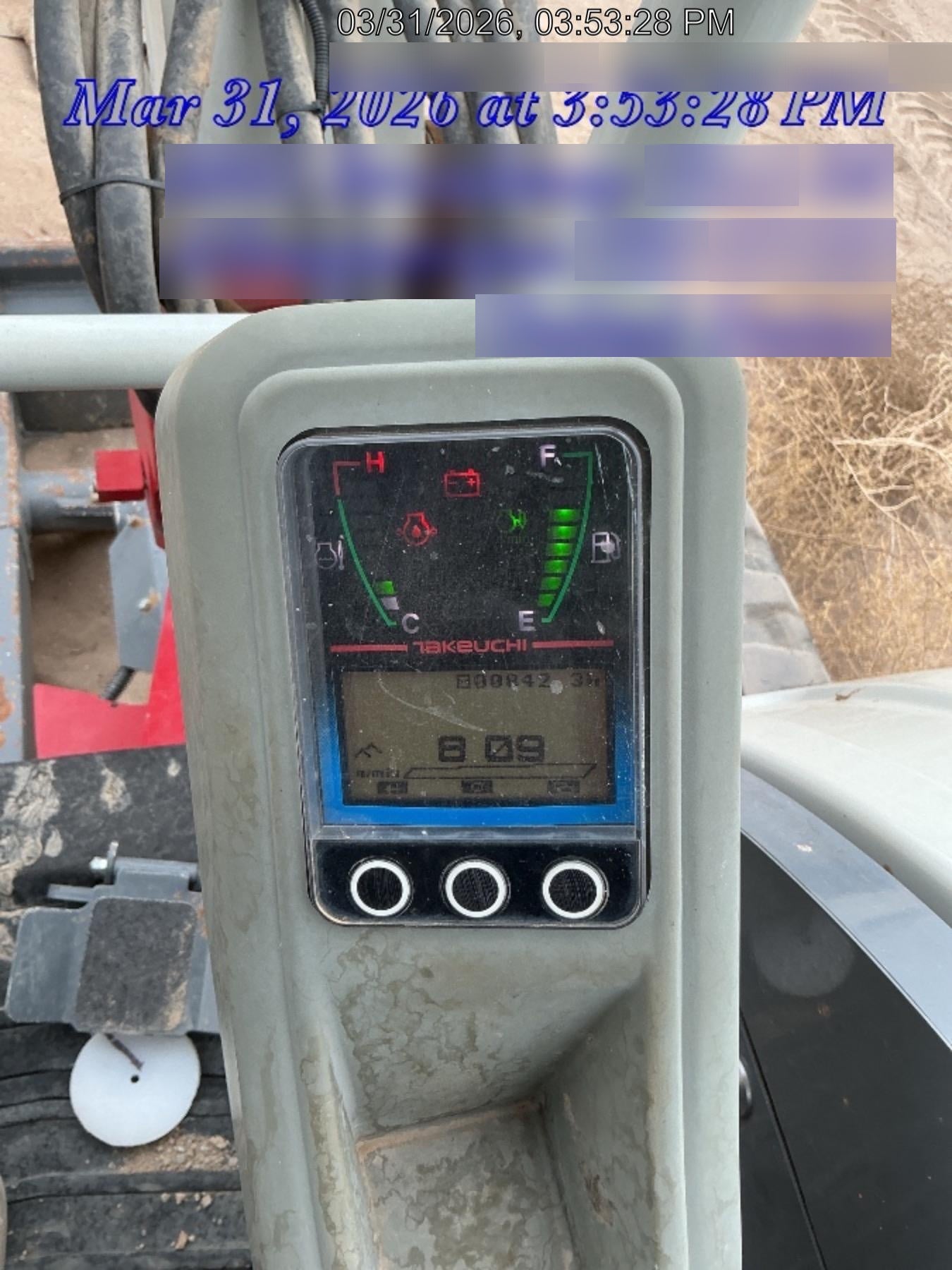 2023 TAKEUCHI TB250-2R