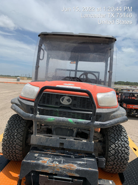 2021 Kubota RTV-X1140W-H Plastic Canopy, Windshield Acrylic Clear, LED Strobe Light, Wire Harness Kit, Back up Alarm