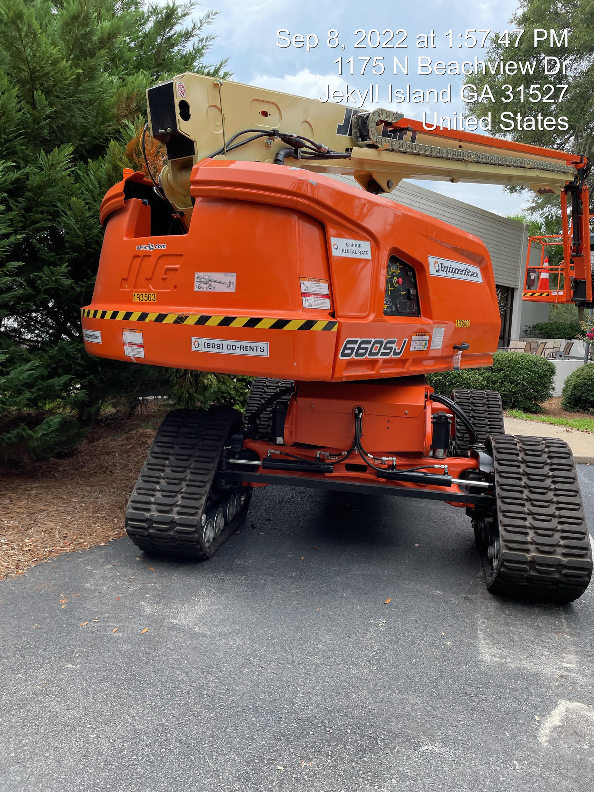 2021 JLG 660SJ Quad Track