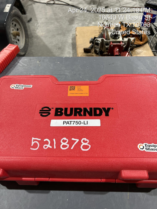 2025 BURNDY PAT750LI
