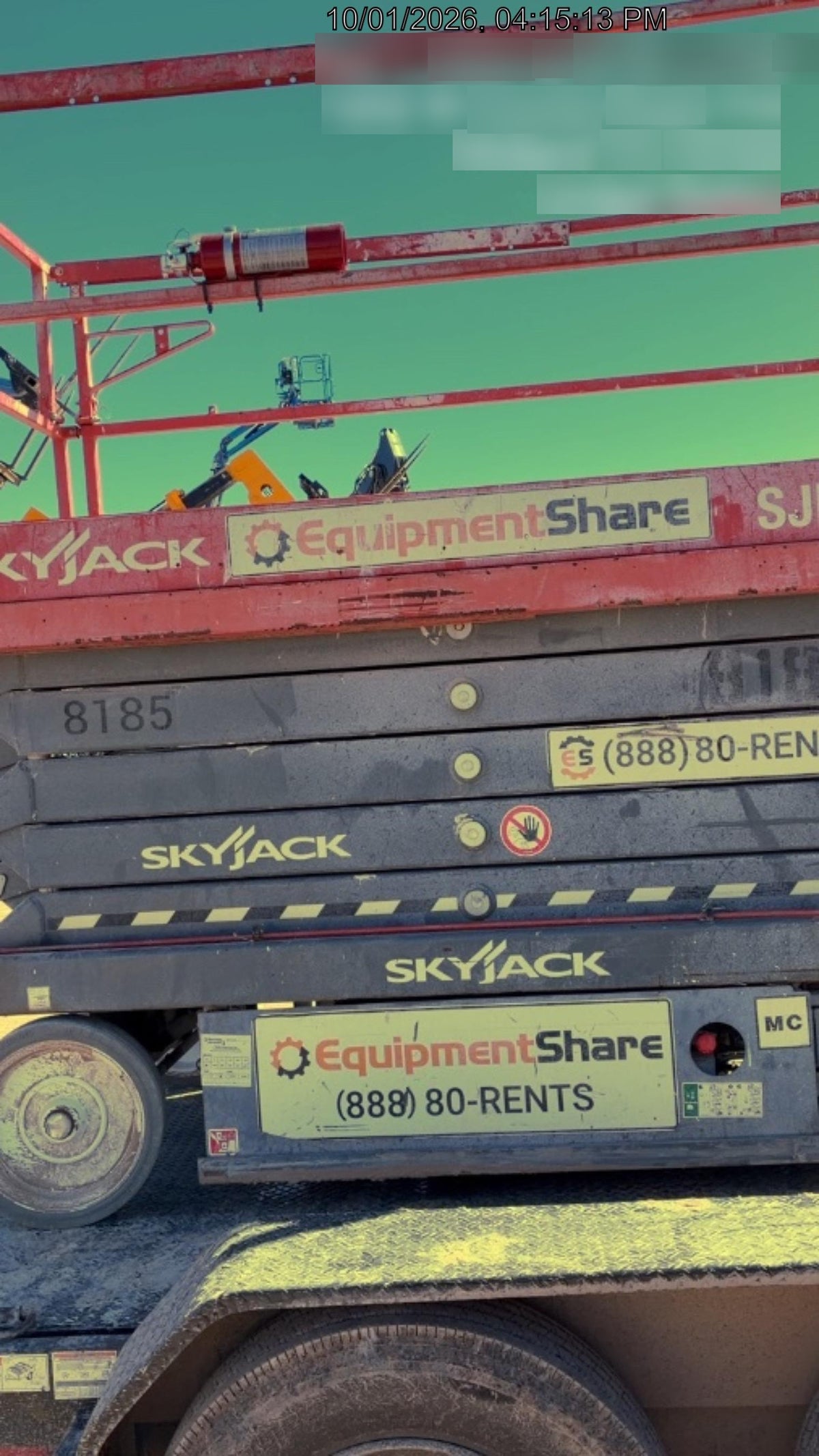 2018 Skyjack SJIII-4632 Skyjack SJIII4632 Scissor Lift w/Trojan Batteries