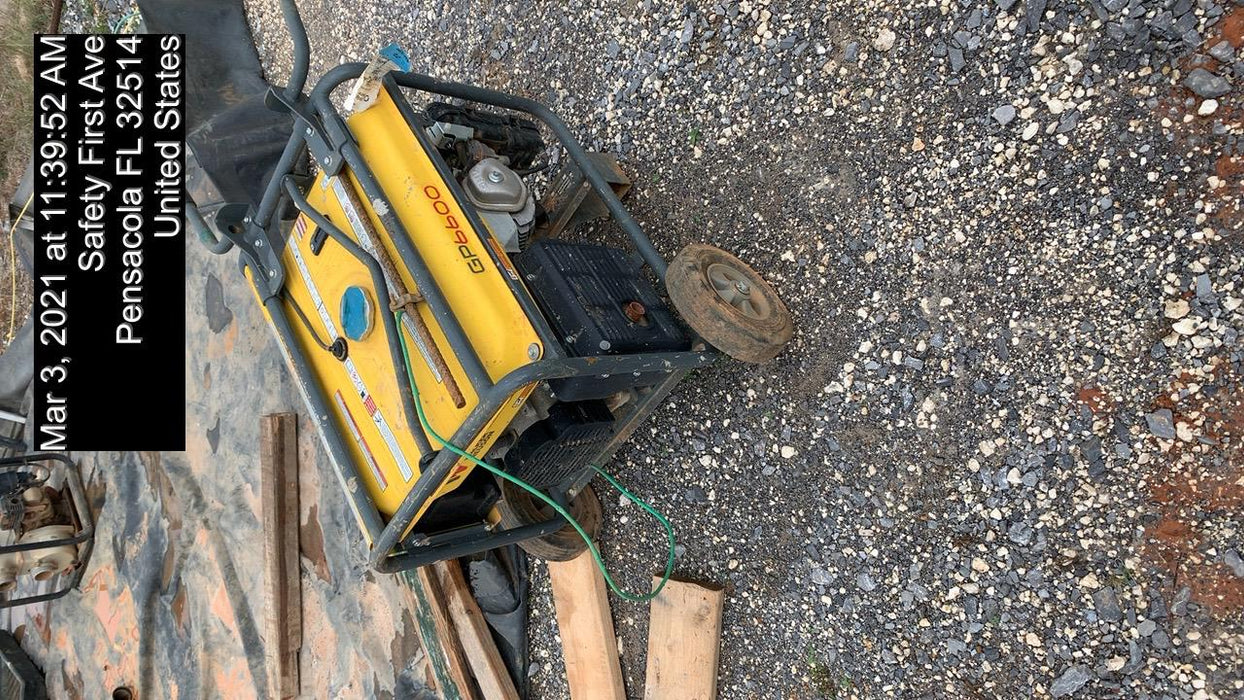 2020 Wacker Neuson GP6600A GP6600A GENERATOR,EPA, NON-CSA, WHEEL KIT