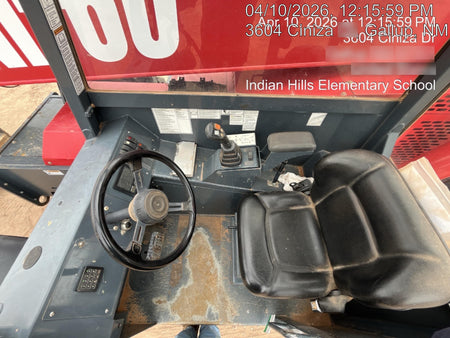 2019 Manitou MTA8044 MTA 8044 - 74 HP T4, Canopy, Worklights/Strobe, Beacon, 66" Carriage, 48" Forks, Solid Tires, Lift Hook, Aux Hydraulics