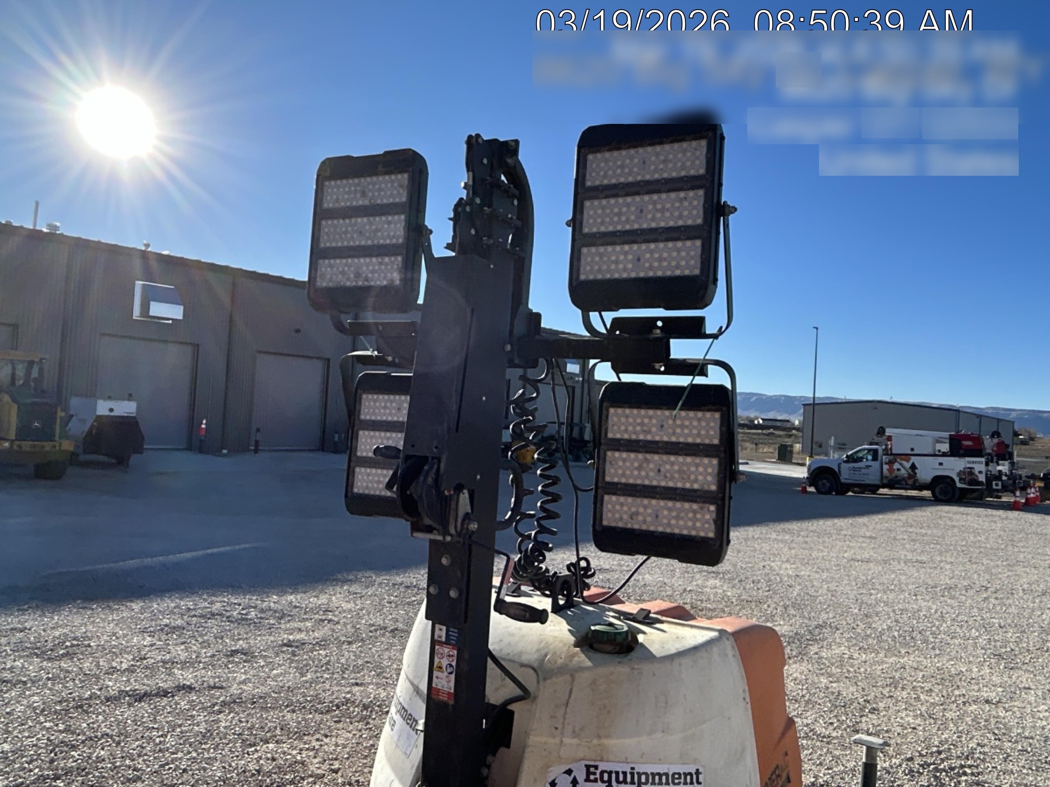 2023 Generac MLT2 Diesel, Flex Switch 120V Input, Powerzone Controller, 
(4) 320W LED Lights, 4kW Generator, 39.9 Gal Fuel Tank, 2" Ball, T3