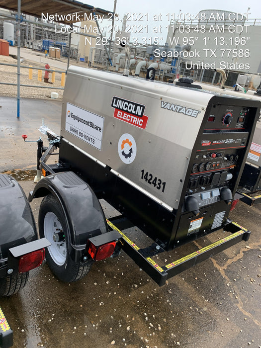 2021 Lincoln Electric Vantage 322 Ready Pak 3