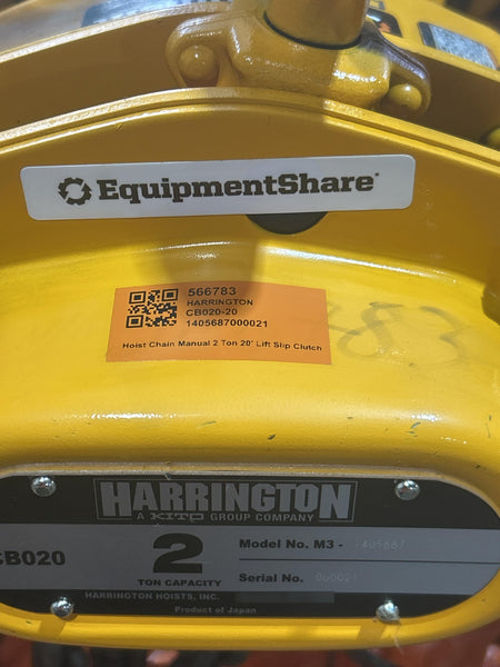 2025 HARRINGTON CB020-20