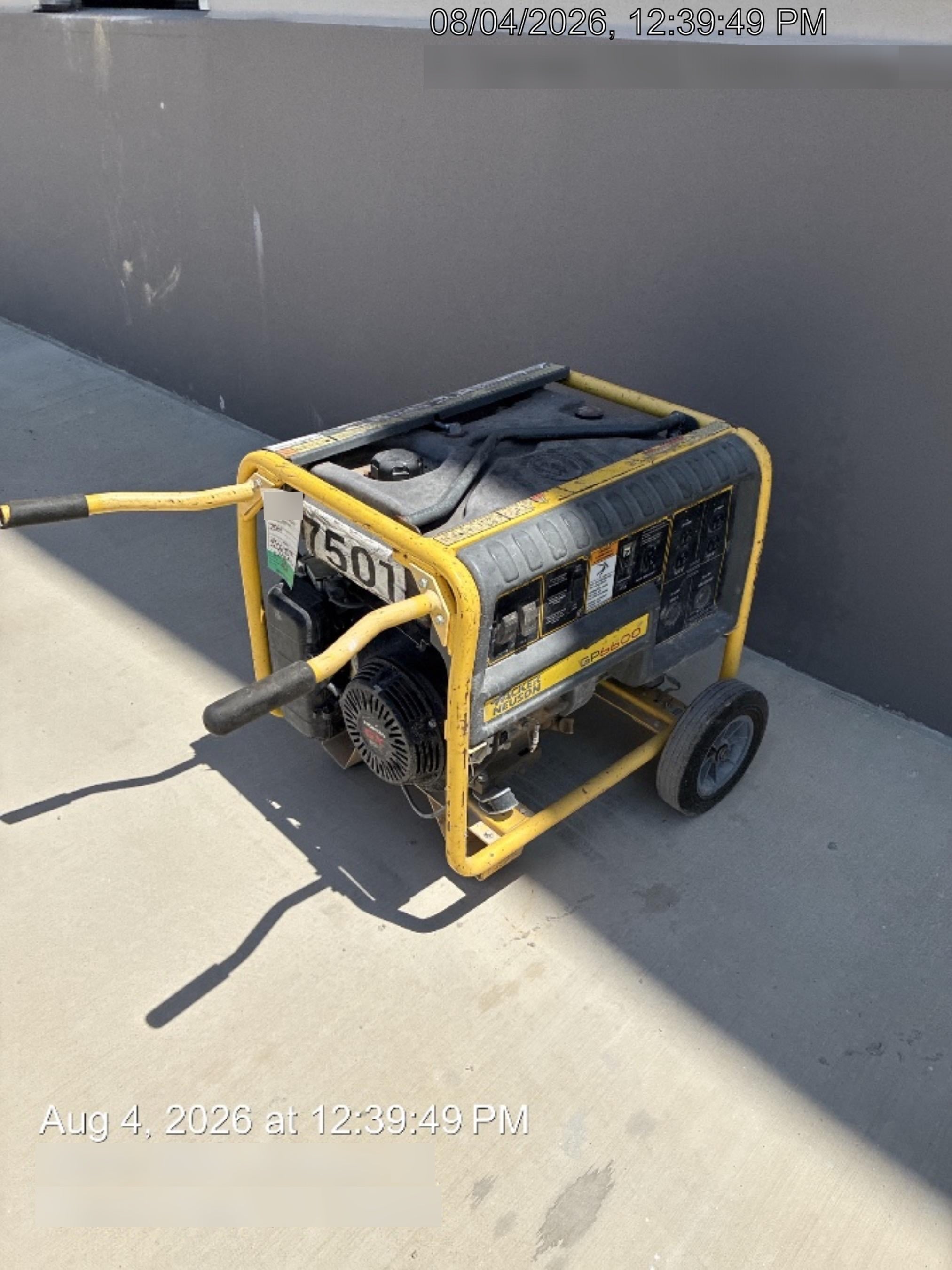 2018 WACKER NEUSON GP6600A