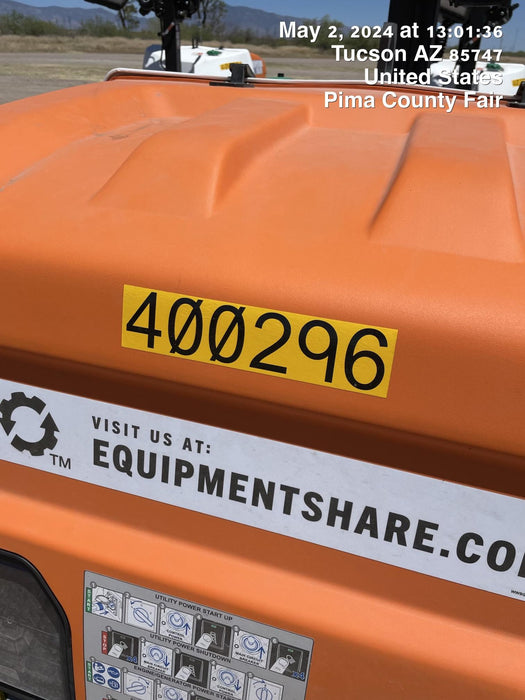 2024 Generac MLT2 Diesel, Flex Switch 120V Input, Powerzone Controller, 
(4) 320W LED Lights, 4kW Generator, 39.9 Gal Fuel Tank, 2" Ball, T3