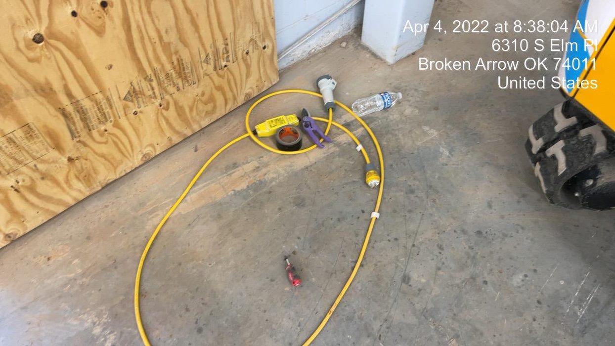 2022 JCB 19C-1E Canopy, Rubber Track, Beacon, Dipper, WL, Coupler, ES Decals