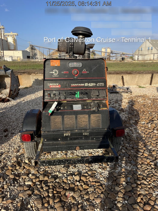 2021 Lincoln Electric Vantage 549X Ready Pak 3, ORANGE (includes trailer, cable rack, fender light kit)