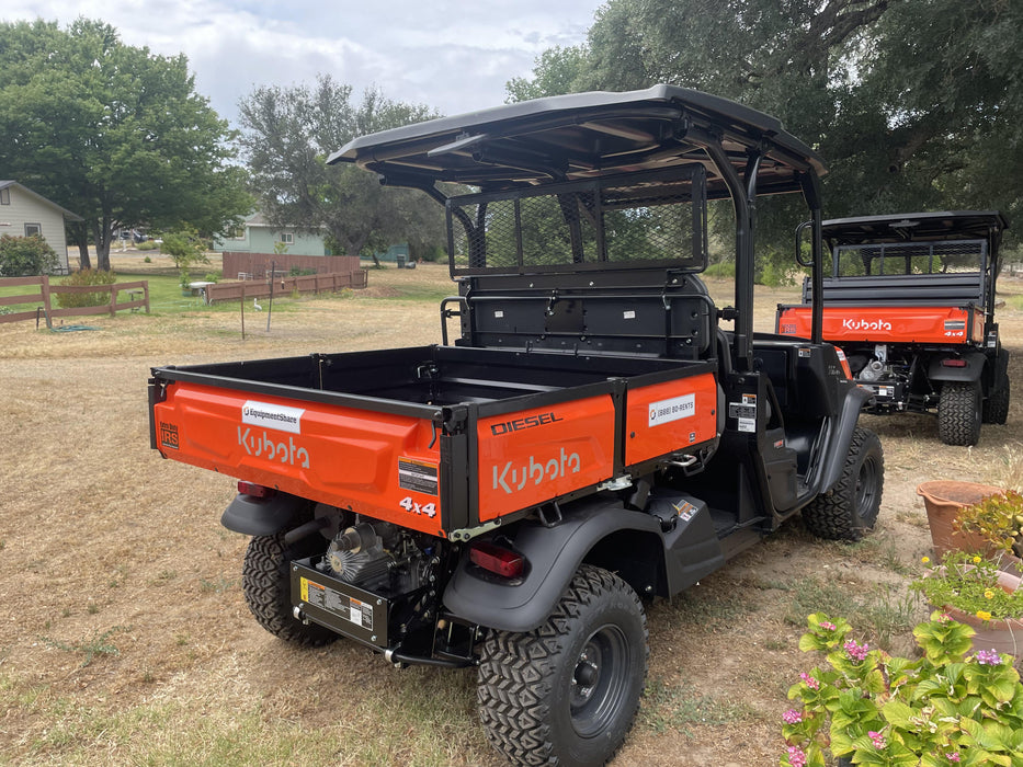 2022 Kubota RTV-X1140W-H Plastic Canopy, Windshield Acrylic Clear, LED Strobe Light, Wire Harness Kit, Back up Alarm