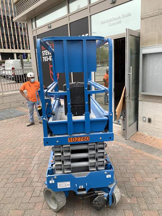 2020 Genie GS-1930 Fixed rails with chain entry gate - Pre A92.20