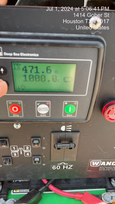 2024 Wanco WLTT-4MM4K Diesel, Deep Sea Controller, Shore Power Plug, Auto Start, (4) 350W LED Floodlights, 4kW Generator, 60 Gal Fuel Tank, 2" Ball, T3