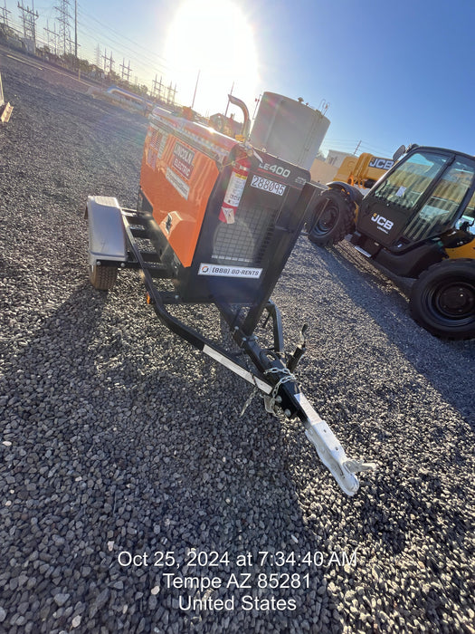 2023 Lincoln Electric LE400 Kubota V1505, Trlr, Cable Rack, Light Kit, ES Decals, T3