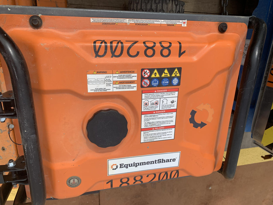 2021 Generac GP8000E Portable Generator