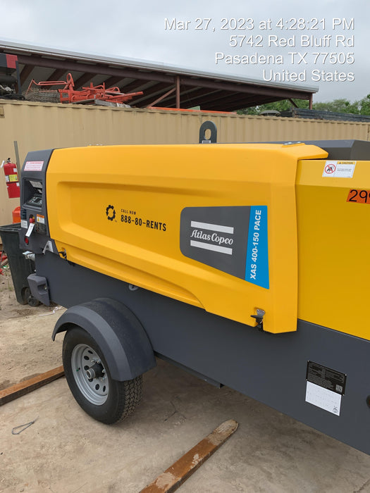 2023 ATLAS COPCO XAS 400-150 PACE