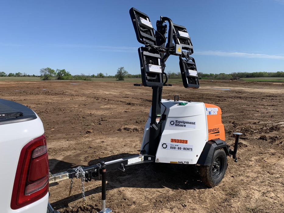 2024 Generac MLT2 Diesel, Flex Switch 120V Input, Powerzone Controller, 
(4) 320W LED Lights, 4kW Generator, 39.9 Gal Fuel Tank, 2" Ball, T3