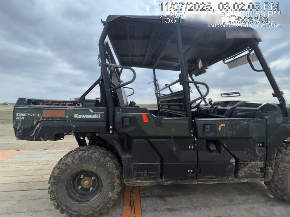 Kawasaki Mule PRO-DXT Movement Alarm, Beacon, Hard Top, ES Track Hardware