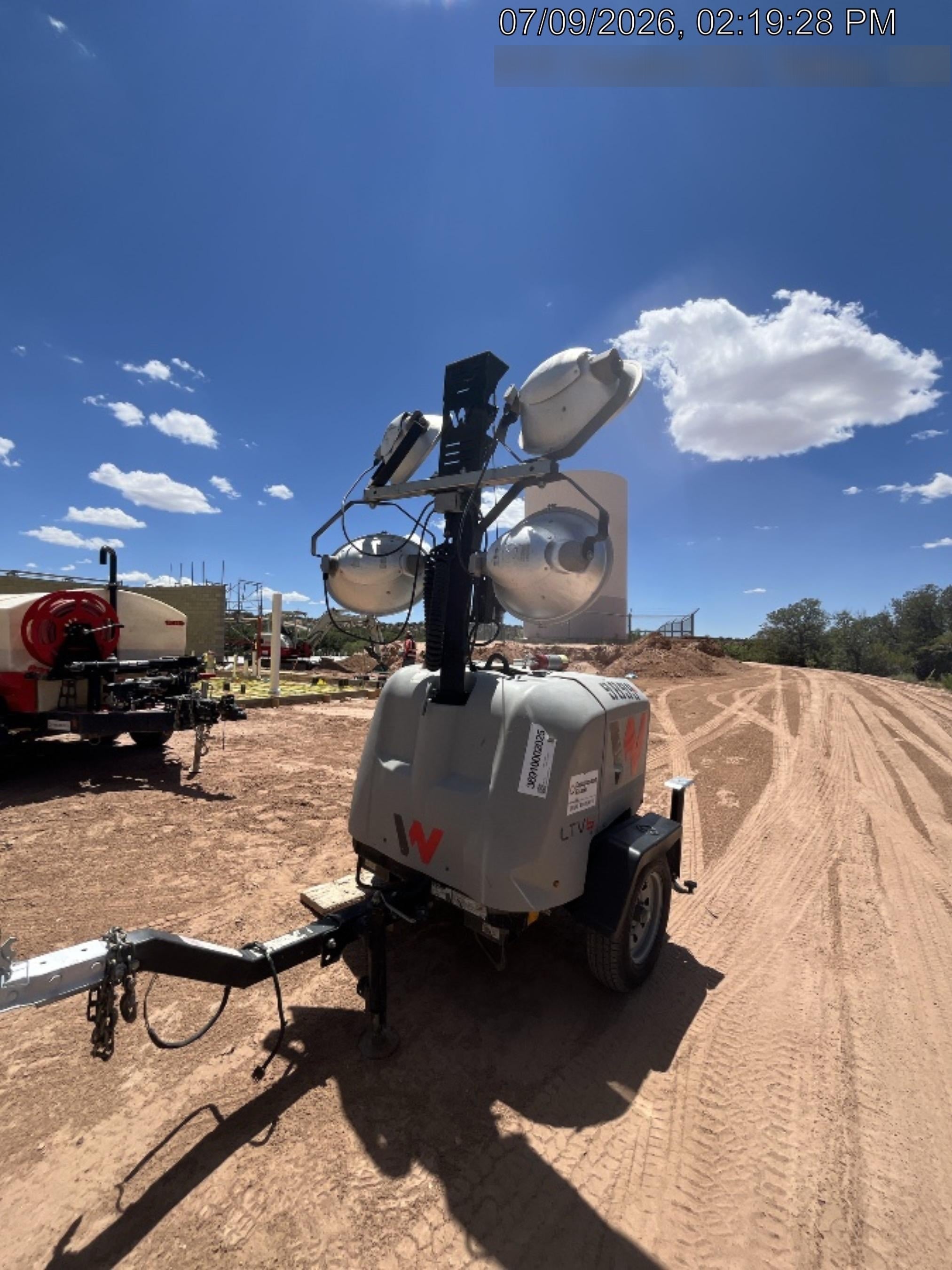 Wacker Neuson LTV6K-MH Wacker Neuson LTV6K Towable Light Tower