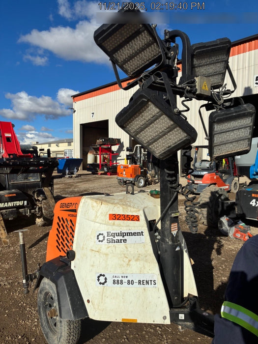 2023 Generac MLT2 Diesel, Flex Switch 120V Input, Powerzone Controller, (4) 320W LED Lights, 4kW Generator, 39.9 Gal Fuel Tank, 2" Ball, T3