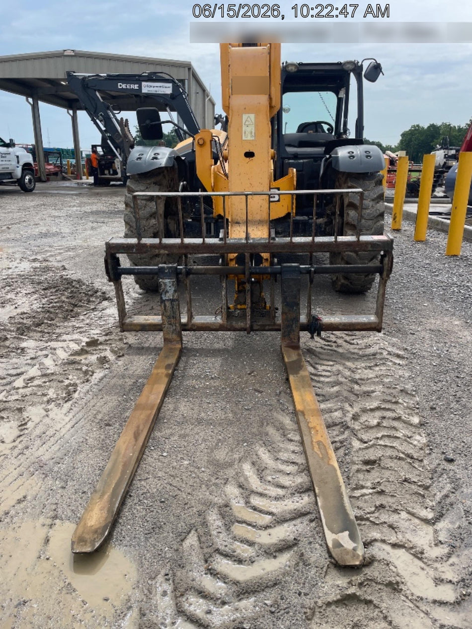 2020 JCB 509-42 Canopy, Solid Tires, Work Lights, Beacon, Aux Hydraulics, Back up Alarm, Lifting Eye, ES Decals