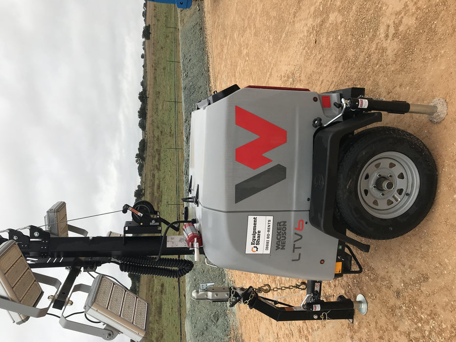 2019 Wacker Neuson LTV6K-LED LTV6K Light Tower, LED 300W, Telematics EQ SH Kubota