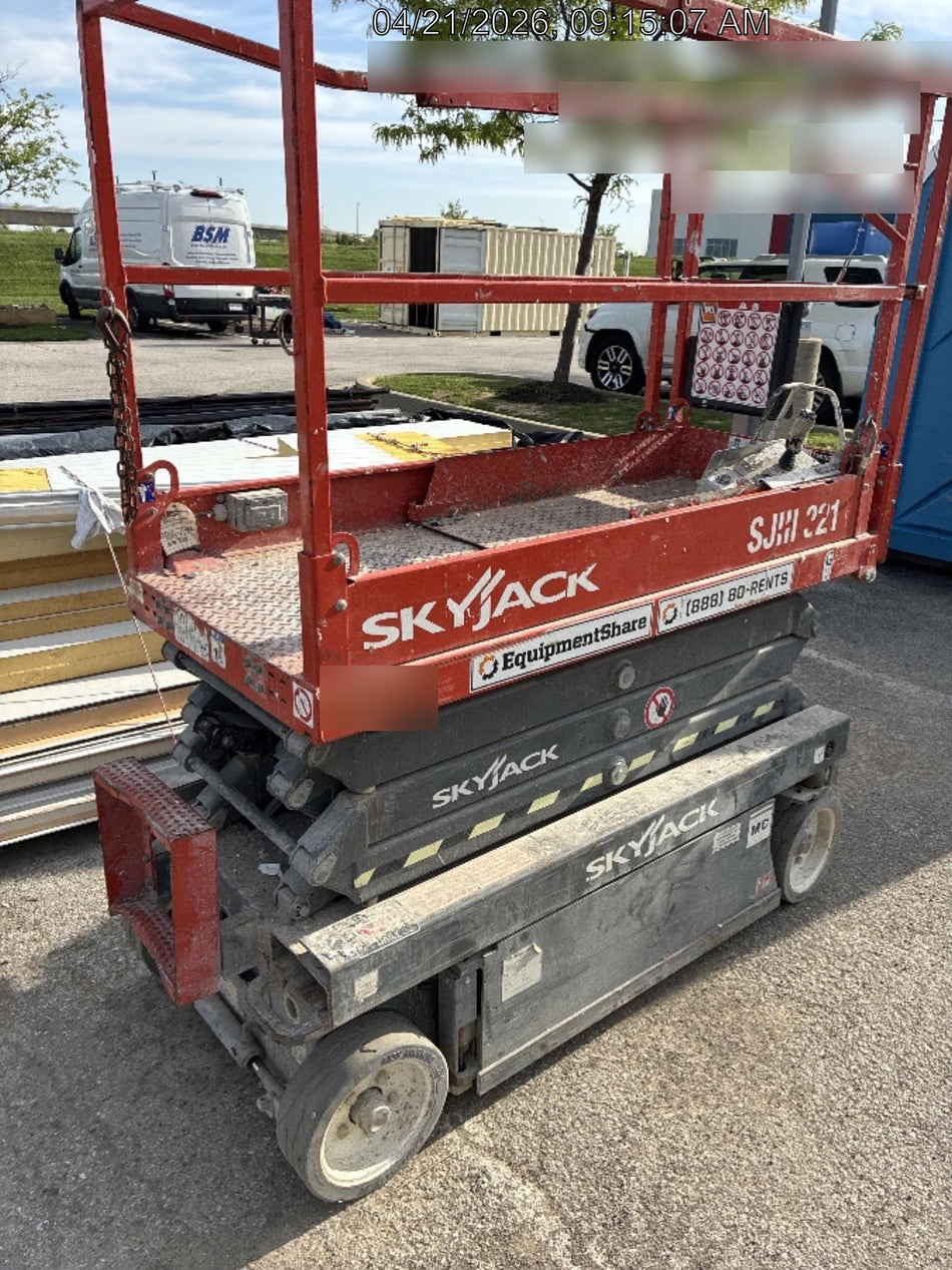 2016 Skyjack SJIII-3219 Standard Rental Specs