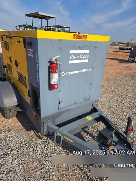 2021 ATLAS COPCO PAS 100 HF CS Enclosed