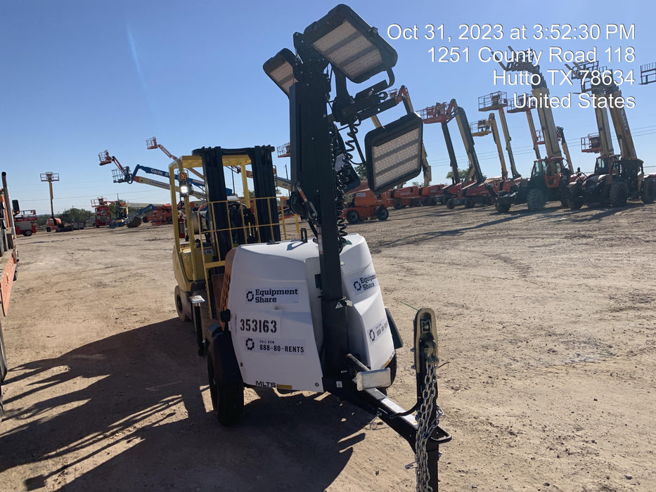 2023 Generac MLT2 Diesel, Flex Switch 120V Input, Powerzone Controller, (4) 320W LED Lights, 4kW Generator, 39.9 Gal Fuel Tank, 2" Ball, T3