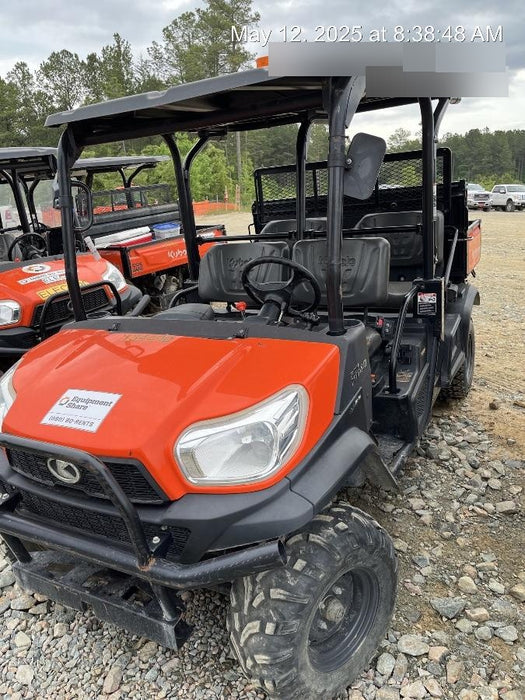 2020 Kubota RTV-X1140W-H Plastic Canopy, Windshield Acrylic Clear, LED Strobe Light, Wire Harness Kit, Back up Alarm